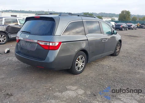 2012 Honda Odyssey Ex-L z USA, uszkodzony, nr VIN 5FNRL5H60CB043795
